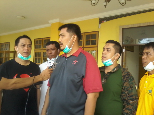 Jelang Pengukuhan, Pengurus LAM Kota Goro di Gedung LAM